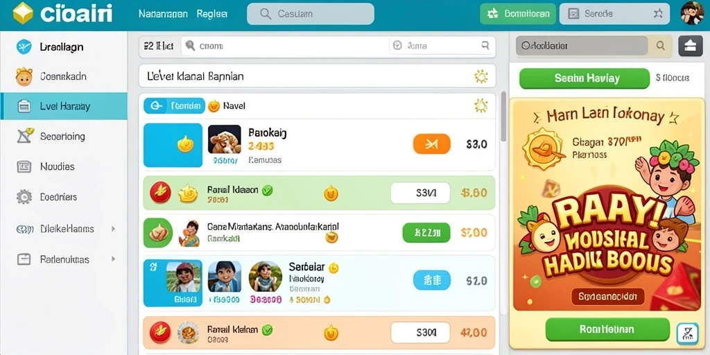 Screenshot menunjukkan tampilan awal aplikasi 5ZK yang menarik.
