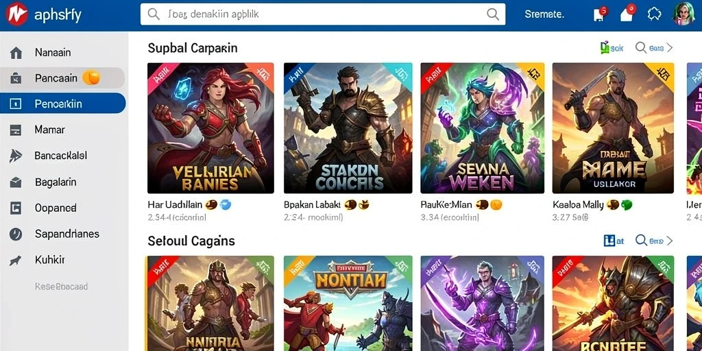 Tampilan antarmuka yang menawan dan intuitif.