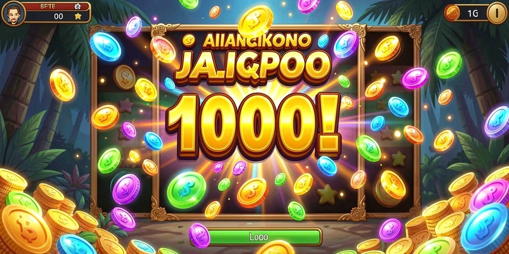 Tampilan permainan slot yang menarik dan interaktif.