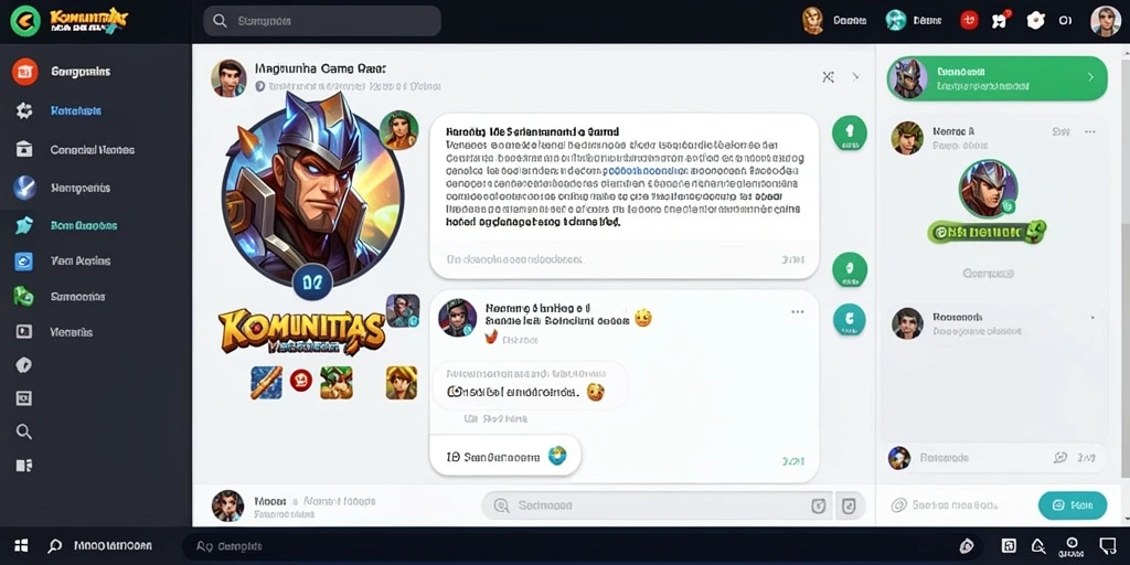 Screenshot antarmuka utama AKUNJP yang menarik.