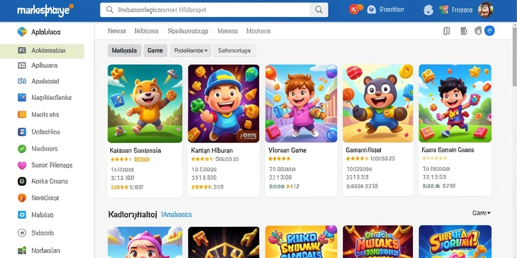 Tampilan antarmuka pengguna yang menarik dan intuitif.