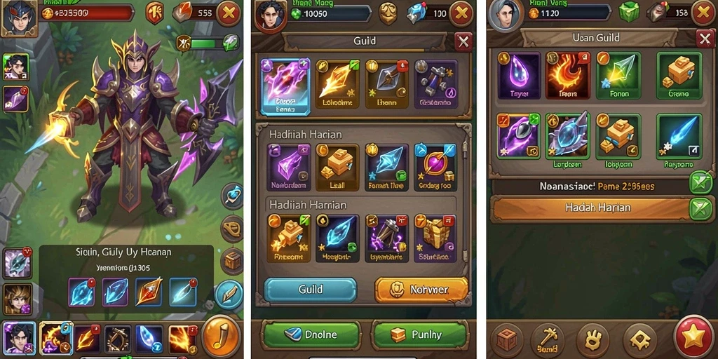 Tangkapan layar dari permainan slot klasik yang menawan.