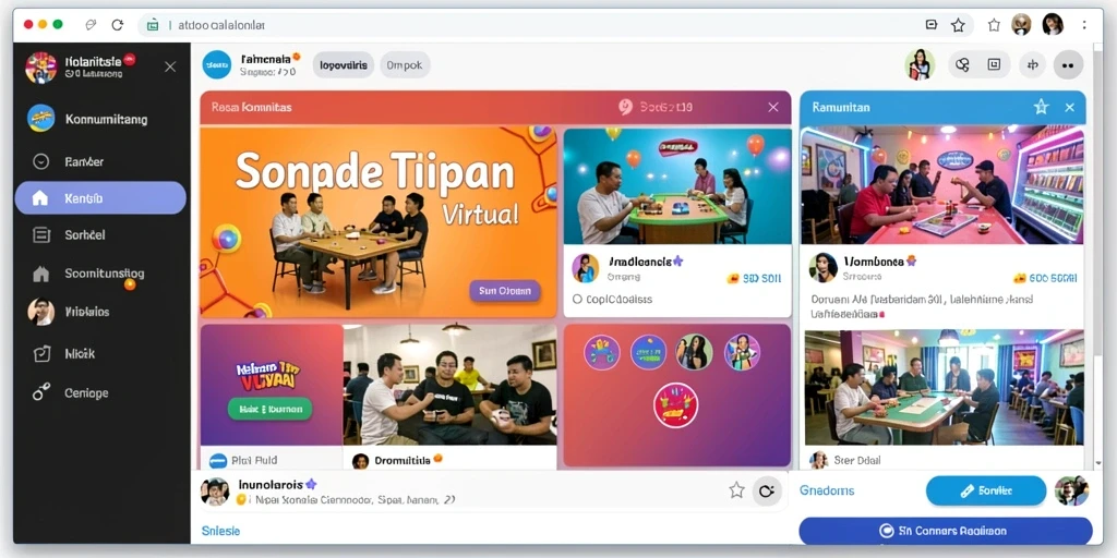 Tampilan awal GIM777 yang menarik dan ramah pengguna.