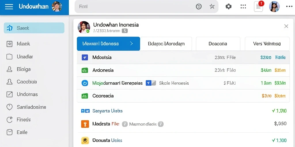 Tampilan antarmuka HIBIKIWIN yang menarik dan user-friendly.