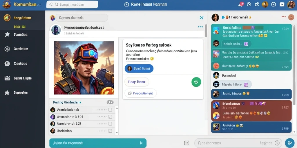 Tampilan antarmuka yang intuitif dan menarik.