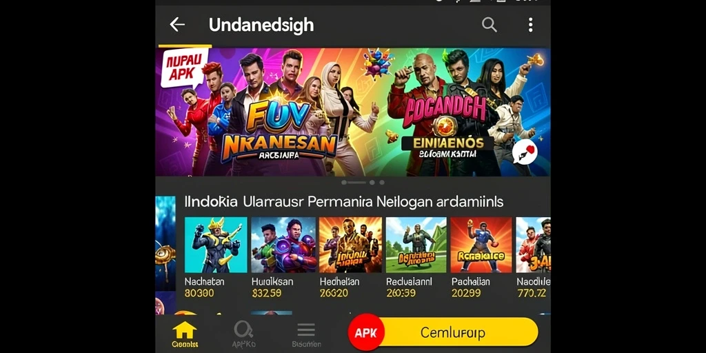 Tampilan antarmuka yang menarik dan mudah digunakan.