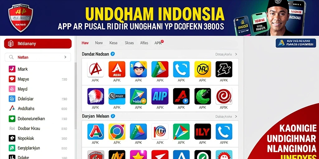Tampilan awal aplikasi SGPSLOT yang menarik.