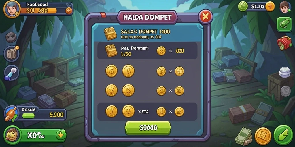 Tangkapan layar permainan slot yang menarik dan mendebarkan.