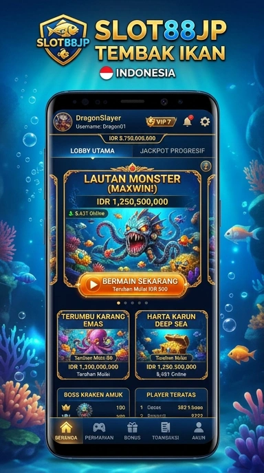 Pratinjau antarmuka slot88jp — aplikasi APK resmi Android v4.4.5